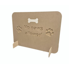 Vanity style Dog stopper, Dog barriers gate for stairs, easy setup, beautiful style (Natural, 51cm x 75cm)