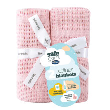 Silentnight Safe Nights Baby Blanket - Pack of 2 S