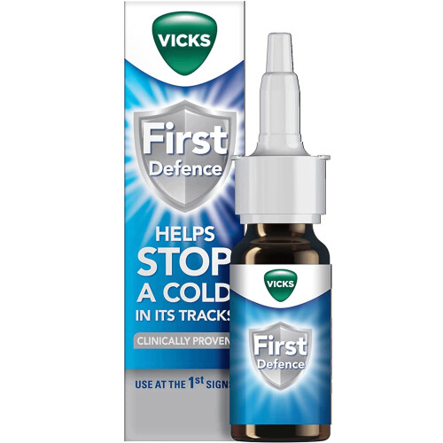 Vicks THREE PACKS of Vicks First Defence Nasal Spray 15ml