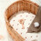 Peepeemax Moses Basket Sheets 80x40 cm, 100% Cotto 7