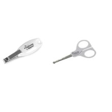 Tommee Tippee Scissors & Baby Nail Clippers *2 ITEM BUNDLE*