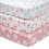 FIEMOL Cot Bed Sheets 140 x 70cm Fitted, 3 Pack Ba 1