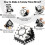 URMYWO Newborn Essentials，Black and White Sensory 3