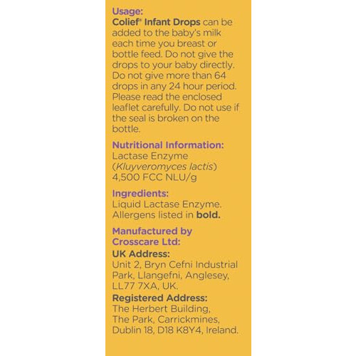 Colief Infant Drops | Lactase Enzyme Drops | Natur 2