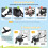 BugyKido Buggy Board with LED Wheels, Universal Bu 6