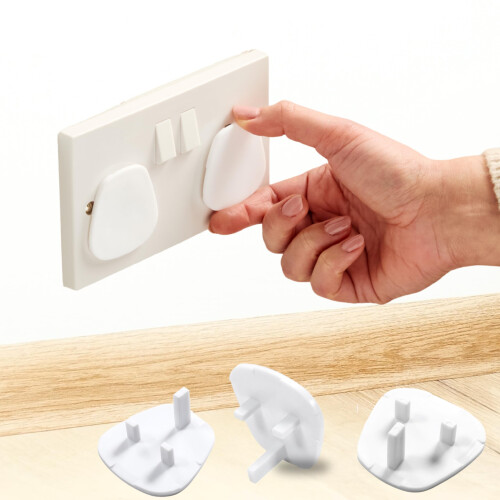 Plug Socket Covers UK – [ 10 PACK ] Baby Proofing
