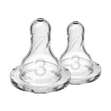 DR BROWNS NATURAL FLOW teats level 3 for Standard