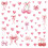 4 Sheets 36Pcs Pink Heart Wall Stickers,Bow Wall D 1