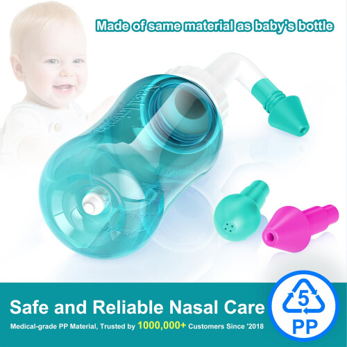Neti Pot Sinus Rinse Kit with 100 Nasal Salt Packe 1