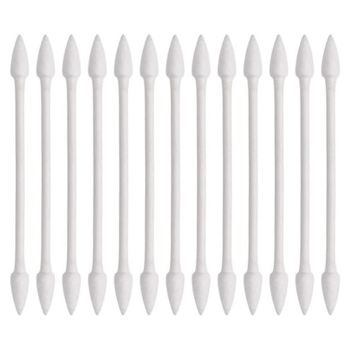 800 Pieces Cotton Buds, Double Pointed Ear Buds, C