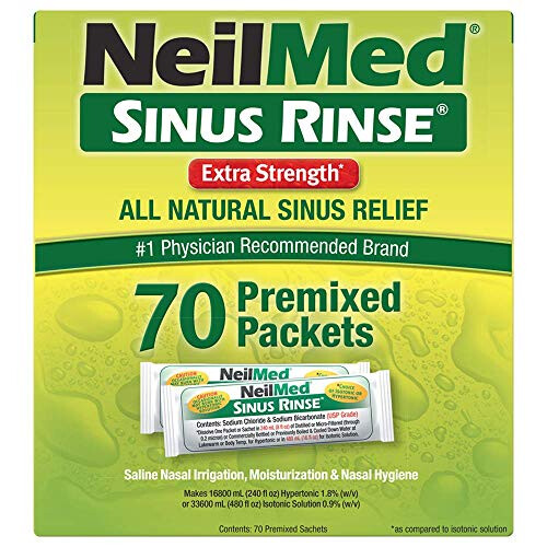 NeilMed's Sinus Rinse Extra Strength Pre-Mixed Hyp 1