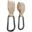 Baby Uma Leather-Style Buggy Clips - 2-Pack of Uni 1