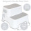 Babycurls Childrens Double Step Stool – Non-Slip 2 4