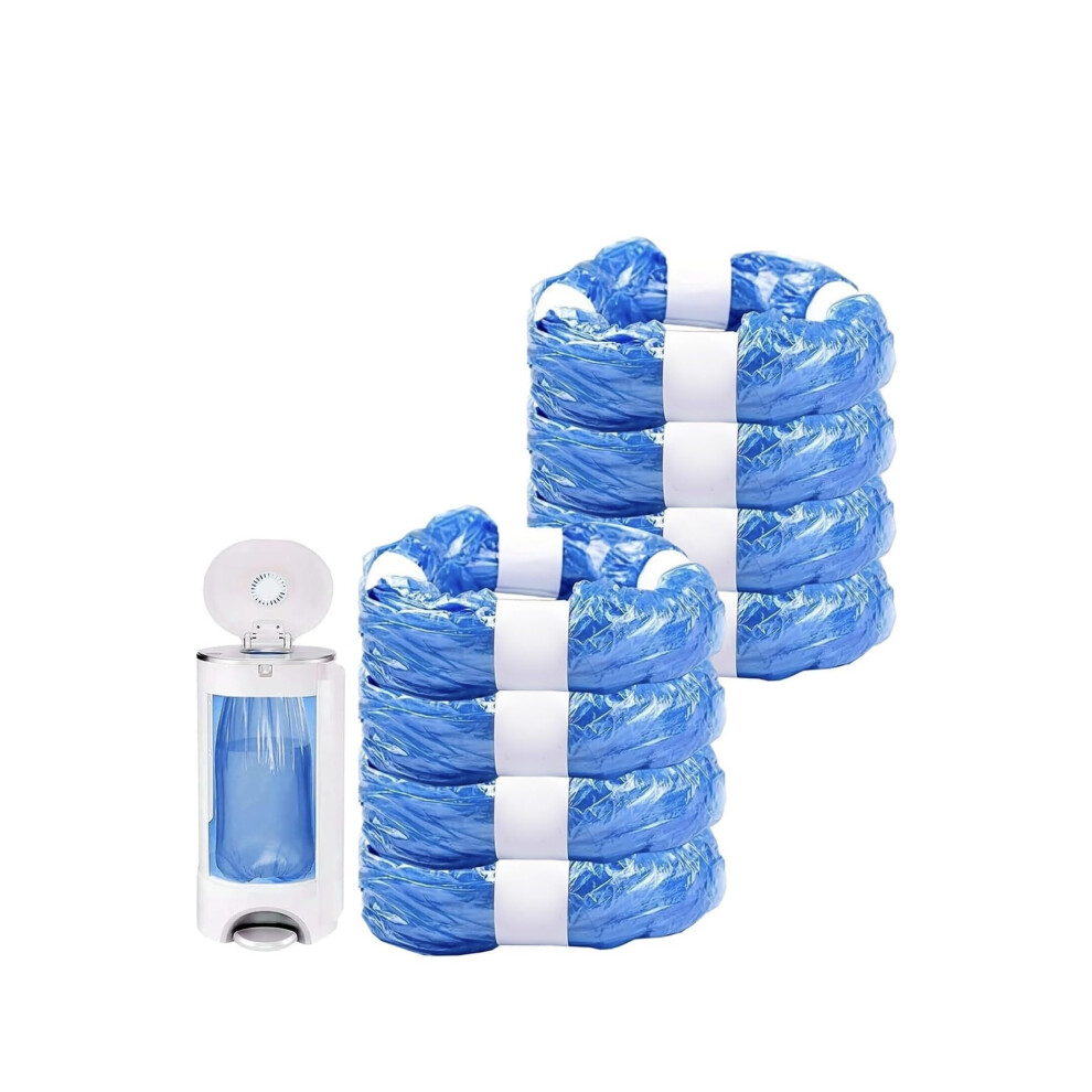 8 Pack Nappy Bin Refills, Nappy Bags, 6.5M Long, N Light Famity Ltd