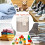Univivi New Laundry Basket, 40L Foldable Blanket B 6