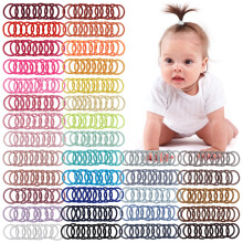 JOYOYO 360 Pcs Baby Hair Ties Multicolor Hair Ties