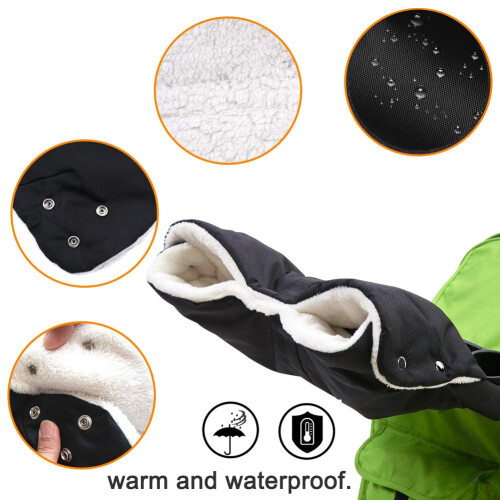 Stroller Fleece Hand Muff,DIAOPROTECT Pram Pushcha 1