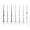 PandaEar 7 Pack Silicone Pacifier Clips, One Piece 6