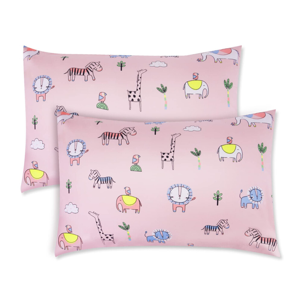 Vicloon Baby Toddler Pillowcase, 2 Pack 100% Cotto