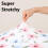 FIEMOL Cot Bed Sheets 140 x 70cm Fitted, 3 Pack Ba 4