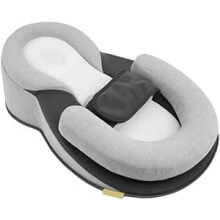 Xinyilau Easy to clean,Sleep cradle - 15 tilt, relieves gas and reflux, soft fabric, compact design, suitable for babies 0-12 months