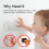 EUDEMON Three-Hole Socket Covers Baby Safety Outle 3