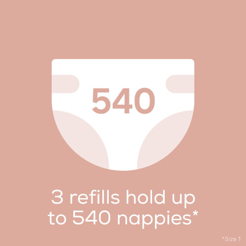 Angelcare - Nappy bin Refill Cassettes - Compatibl 1