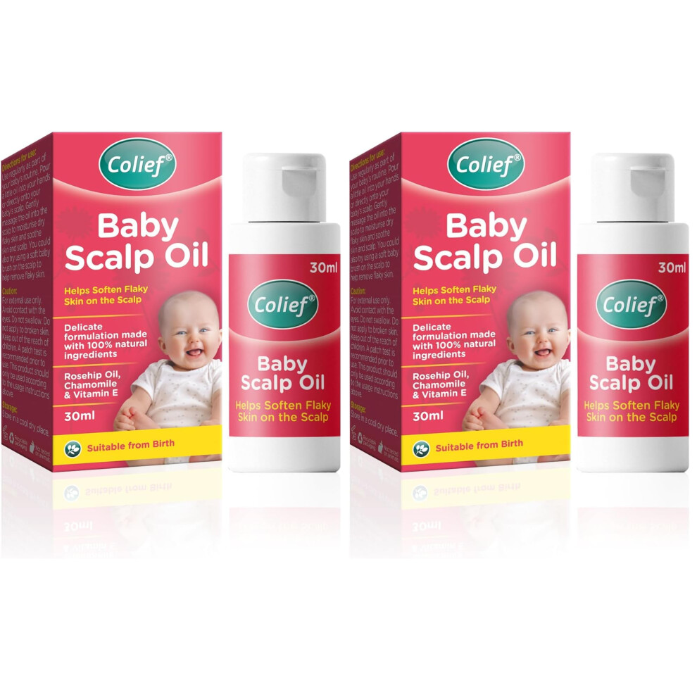 Colief - Baby Scalp Oil - 30Ml - Soothing Moisturi