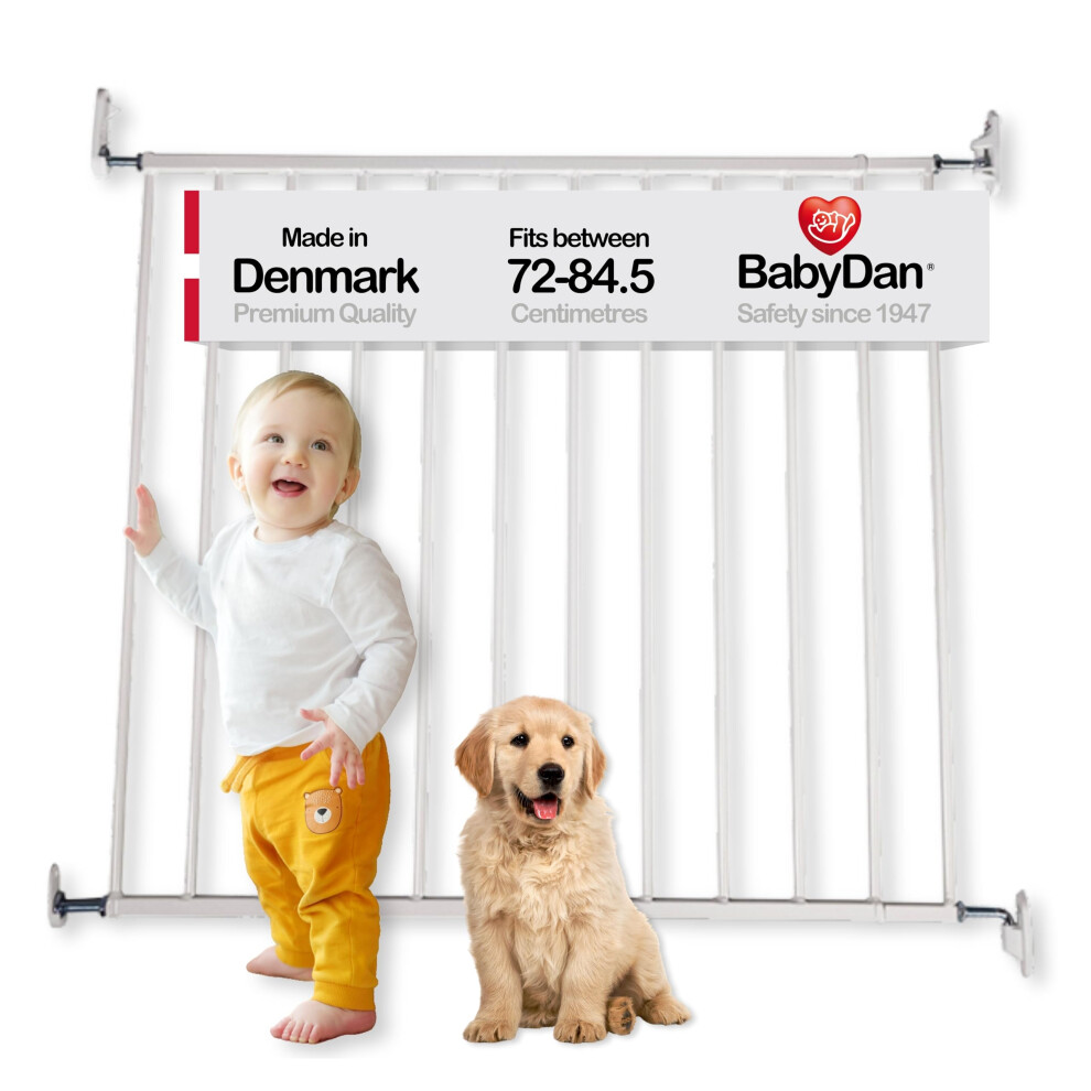 Babydan Billund Safety Gate – Wall-Mounted Baby Ga