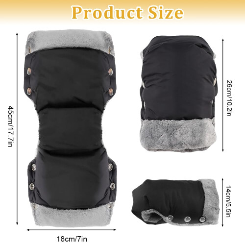 Infreecs Pram Hand Muff - Buggy Hand Muff, Pram Gl 1