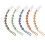 PandaEar 5 Pack Silicone Pacifier Clips, One Piece 6