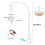 AFUNTA 23 Inch Claw Mobile Bed Bell Holder with Mu 3