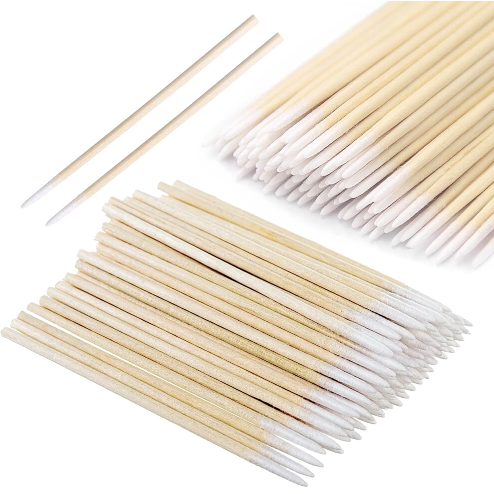 Treetribe 500Pcs Cotton Swabs,Cotton Buds Pointed Tip For Ma