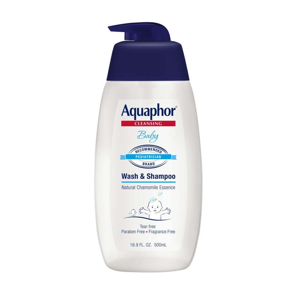 Aquaphor Baby Wash & Shampoo 16.9 Fluid Ounce - Pe