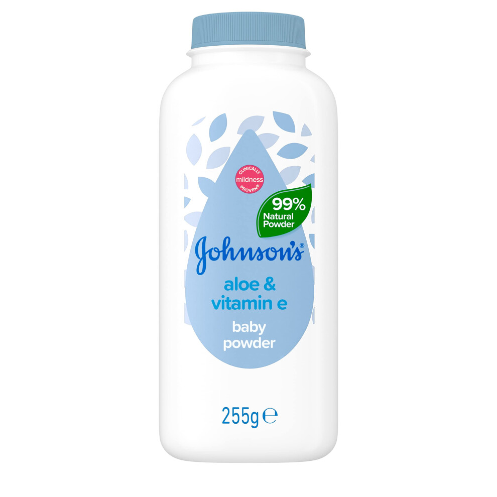 Johnson & Johnson Baby Protective Cornstarch Powder With Aloe Extract, 9 Oz Johnson's Baby
