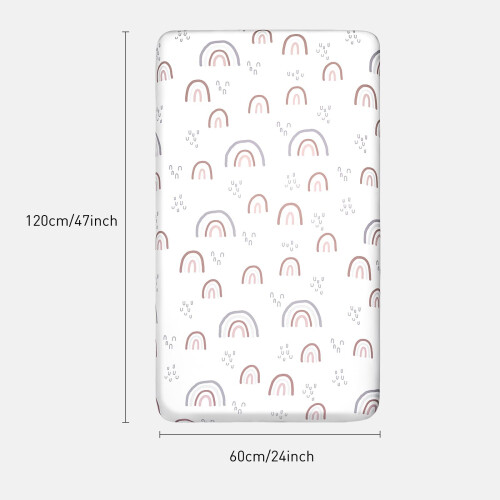 2 Pack Cot Sheets, 100% Microfiber- Breathable, 12 1