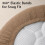 Peepeemax Moses Basket Sheets 80x40 cm, 100% Cotto 3