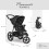 Hauck hauck Runner 2, Black - Robust All Terrain Pushcha 3