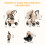 Shineey 3 in 1 Baby Stroller with One-Touch Foldin 9