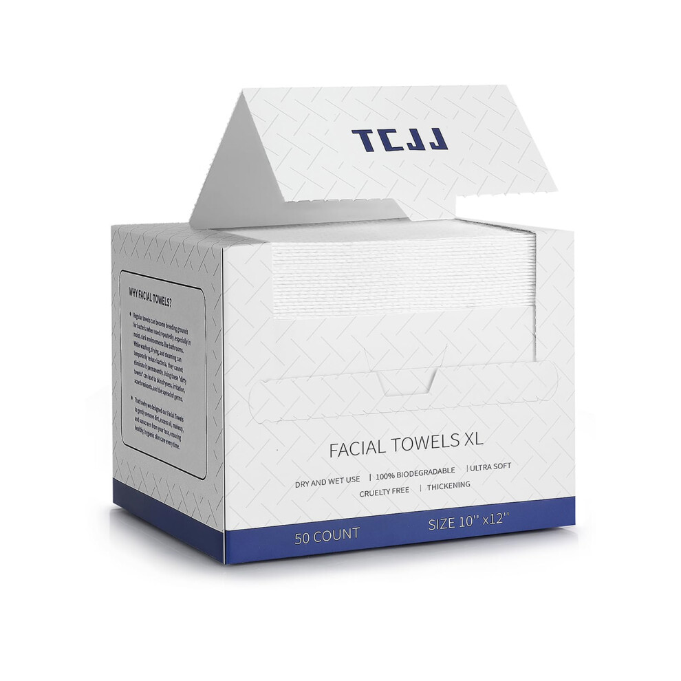 Tcjj Disposable Face Towels, Clean Face Towels, Ul