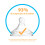Dr. Brown's Options +, Wide Mouth Silicone Nipple 6