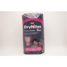 54 Huggies DryNites 8-15 Years Jumbo Girl Dry Nite