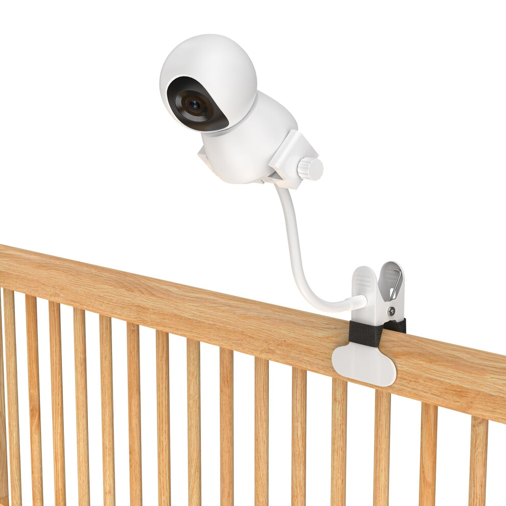 Baby Monitor Stand, Universal Adjustable Baby Monitor Holder For Hello Baby, Nanit Pro, Infant Optics, Vtech & Most Baby Monitors, Flexible B Nozlaid