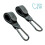Harper & me Buggy Clips. 2pcs Black Carabiner Clip 2