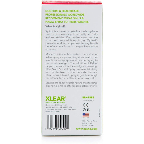 Xlear Natural Nasal Spray with Xylitol, 1.5 fl oz 2
