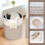 Univivi New Laundry Basket, 40L Foldable Blanket B 4