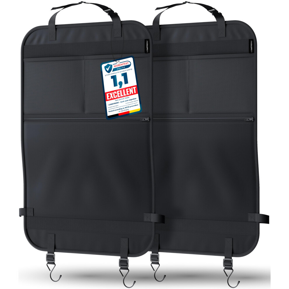 Kick Mats - Back Seat Car Organiser - W Lionstrong