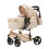 Shineey 3 in 1 Baby Stroller with One-Touch Foldin 2