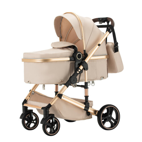 Shineey 3 in 1 Baby Stroller with One-Touch Foldin 1