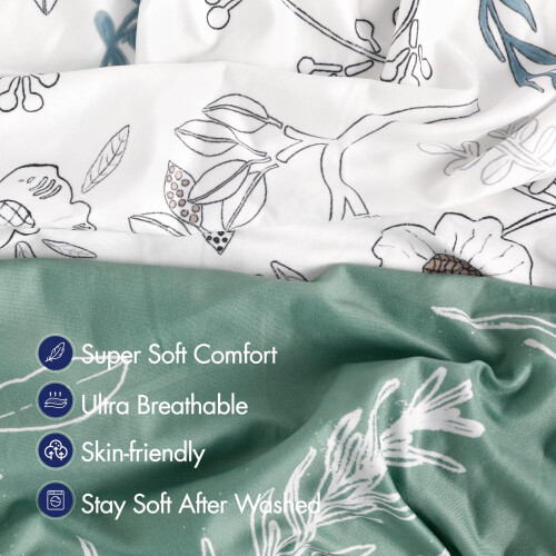 Soarwg Kids Moses Basket Sheets, Cozy and Lightwei 1